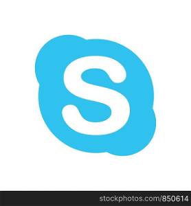 Skype icon design vector