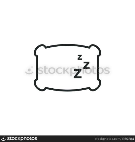 Sleep graphic design template vector isolated illustration. Sleep graphic design template vector illustration