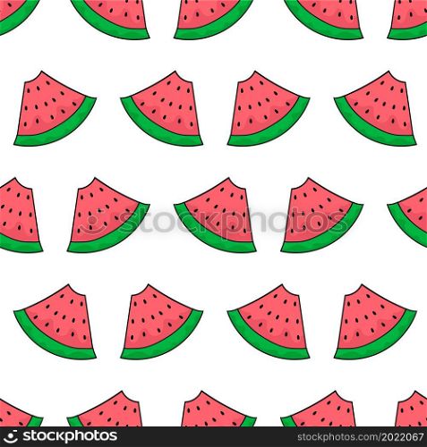 slice watermelon seamless pattern textile print
