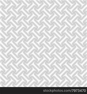 Slim gray striped diagonal T shapes.Seamless stylish geometric background. Modern abstract pattern. Flat monochrome design.