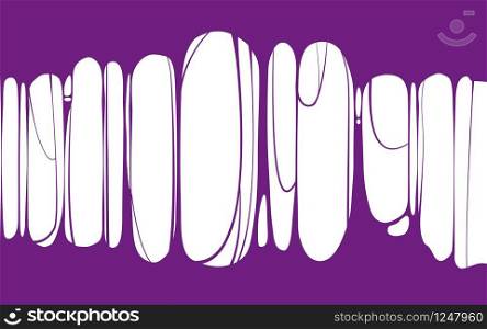 Slime sticky voilet banner, spittle, snot. Frame of scary zombie, alien slime. Slime sticky violet banner, spittle, snot. Frame of scary zombie, alien slime. Cartoon flat slime isolated object. Fiction party design element. Vector, template background, illistration, isolated
