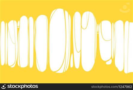 Slime sticky yellow banner, spittle, snot. Frame of scary zombie, alien slime. Slime sticky yellow banner, spittle, snot. Frame of scary zombie, alien slime. Cartoon flat slime isolated object. Fiction party design element. Vector, template background, illistration, isolated