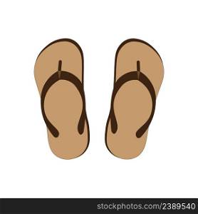 slippers logo icon vector design template