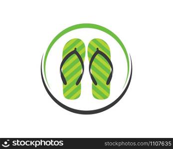 slippers vector icon illustration design template