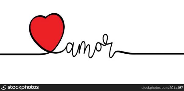 Slogan amor, Italy word meaning love, with heart symbol. Love heart month or happy singles day background. Happy valentines day on february 14 ( valentine, valentines day ). Fun vector romance or romantic quote