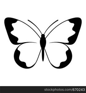 Small butterfly icon. Simple illustration of small butterfly vector icon for web. Small butterfly icon, simple style.