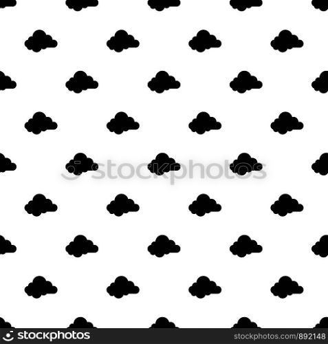 Small cloud pattern seamless vector repeat geometric for any web design. Small cloud pattern seamless vector