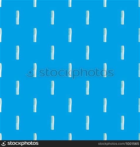 Small comb pattern vector seamless blue repeat for any use. Small comb pattern vector seamless blue