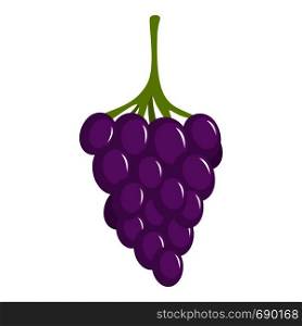Small grape icon. Cartoon illustration of small grape vector icon for web. Small grape icon, cartoon style