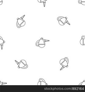 Small hand vacuum cleaner pattern seamless vector repeat geometric for any web design. Small hand vacuum cleaner pattern seamless vector