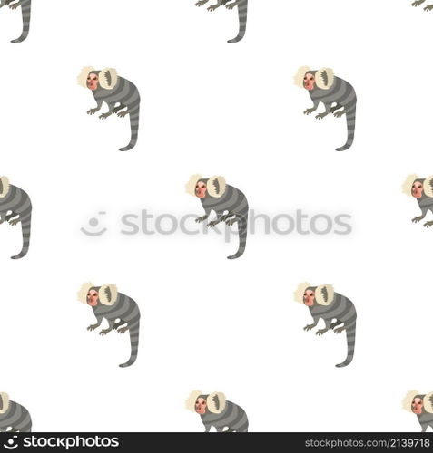 Small monkey pattern seamless background texture repeat wallpaper geometric vector. Small monkey pattern seamless vector