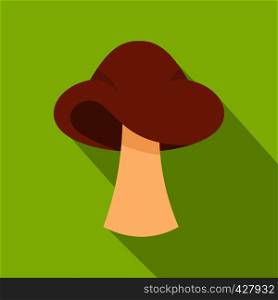Small mushroom icon. Flat illustration of small mushroom vector icon for web. Small mushroom icon, flat style