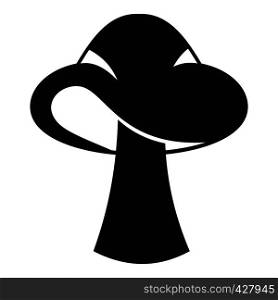 Small mushroom icon. Simple illustration of small mushroom vector icon for web. Small mushroom icon, simple style