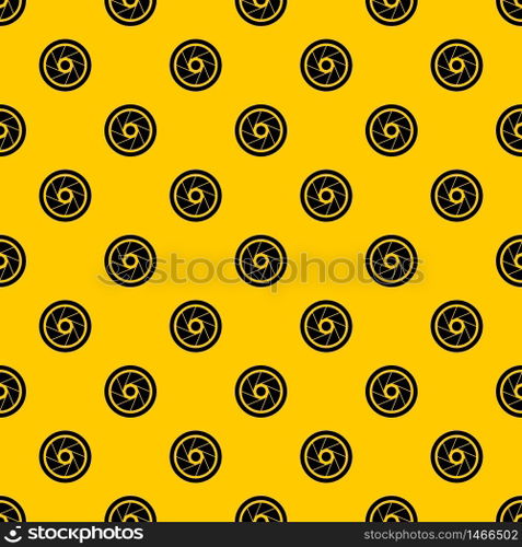 Small objective pattern seamless vector repeat geometric yellow for any design. Small objective pattern vector