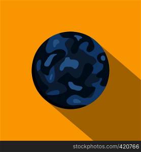 Small planet icon. Flat illustration of small planet vector icon for web. Small planet icon, flat style