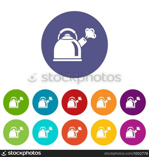 Small teapot icon. Simple illustration of small teapot vector icon for web. Small teapot icon, simple style
