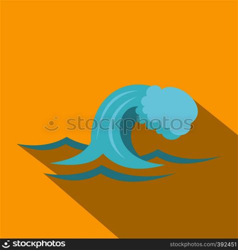 Small wave icon. Cartoon illustration of small wave vector icon for web. Small wave icon, cartoon style