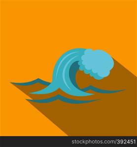 Small wave icon. Cartoon illustration of small wave vector icon for web. Small wave icon, cartoon style