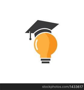 Smart education symbol vector icon illustration