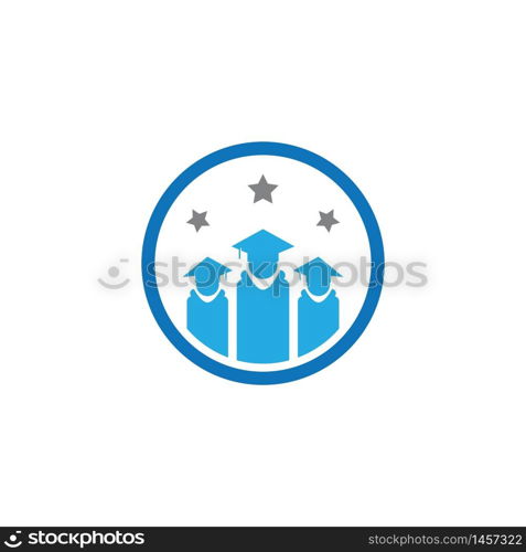 Smart education symbol vector icon illustration