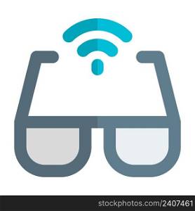 Smart glasses with wireless connectivity to function
