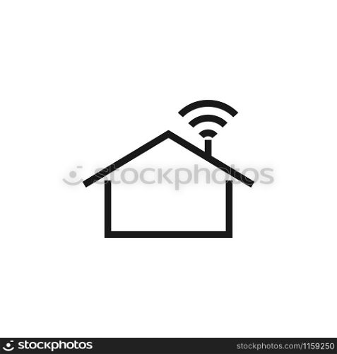 Smart home icon graphic design template vector isolated. Smart home icon graphic design template vector