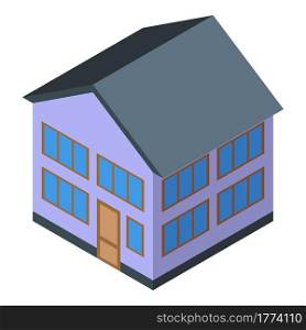 Smart house icon. Isometric of Smart house vector icon for web design isolated on white background. Smart house icon, isometric style
