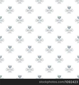Smart house pattern vector seamless repeat for any web design. Smart house pattern vector seamless