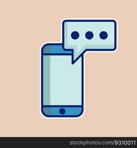 Smart phone free icon vector on trendy design