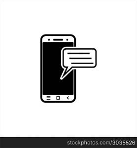 Smart Phone Icon, Smartphone Vector Art Illustration. Smart Phone Icon, Smartphone