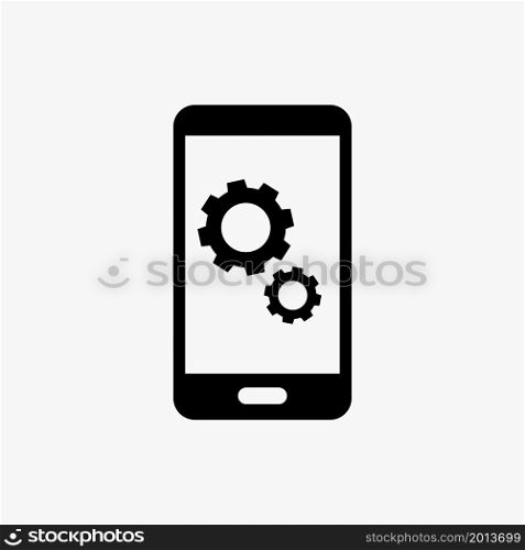 smart phone icon vector illustration