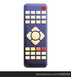 Smart tv remote control icon. Cartoon of smart tv remote control vector icon for web design isolated on white background. Smart tv remote control icon, cartoon style