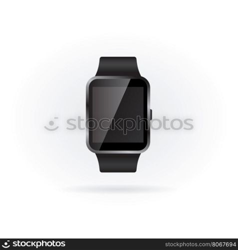 smart watch wearable modern technology vector illustration