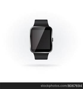 smart watch wearable modern technology vector illustration