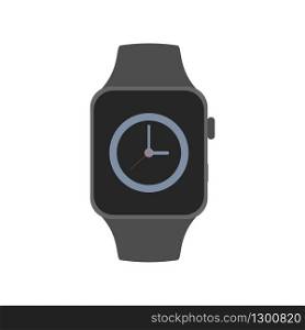 Smart watch with clock icon. Vector EPS 10