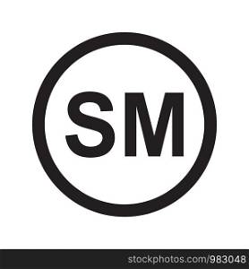 smartmark icon on white background. flat style. smartmark icon for your web site design, logo, app, UI. smartmark symbol. smartmark sign.