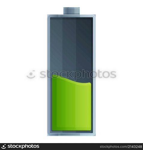 Smartphone battery icon cartoon vector. Charge energy. Full electric. Smartphone battery icon cartoon vector. Charge energy