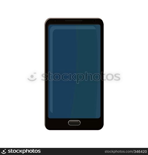 Smartphone icon in cartoon style isolated on white background. Mobile icon. Smartphone icon, cartoon style