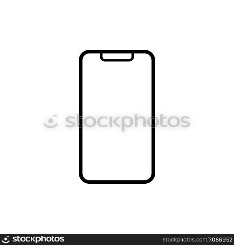 Smartphone icon isolated. mobile sign for websites or application button. EPS 10. Smartphone icon isolated. mobile sign for websites or application button.