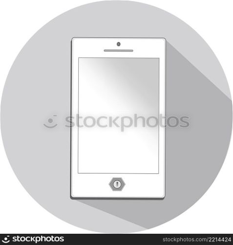 Smartphone icon sign symbol design