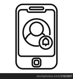 Smartphone subscription icon outline vector. Service model. Business economy. Smartphone subscription icon outline vector. Service model