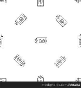 Smartphone take photo pattern seamless vector repeat geometric for any web design. Smartphone take photo pattern seamless vector