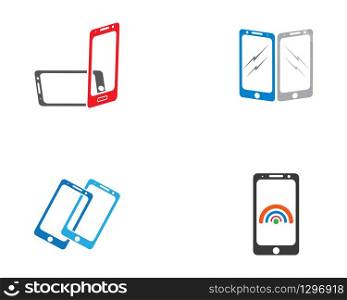 Smartphone vector icon illustratrion