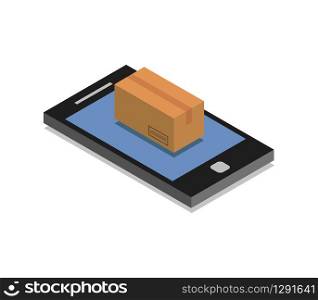 smartphone with box