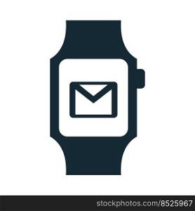 Smartwatch Icon Vector Logo Template