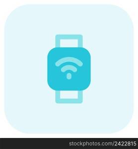 Smartwatch with wireless connection feature