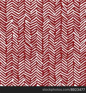 Smeared herringbone seamless pattern design vector image