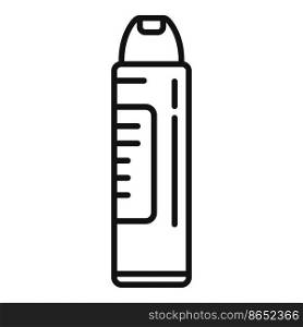 Smell deodorant icon outline vector. Air spray. Scent fragrance. Smell deodorant icon outline vector. Air spray