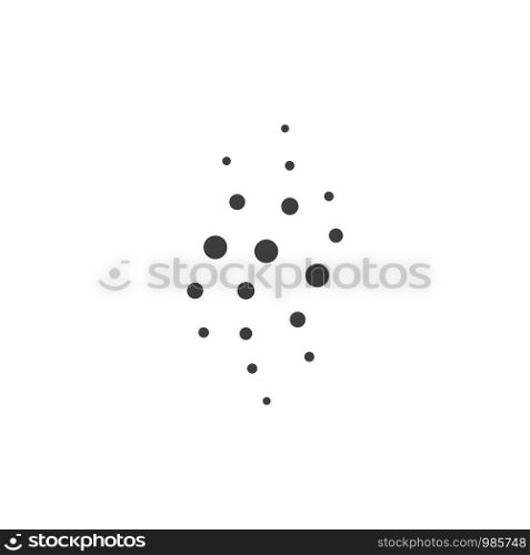Smell sign icon isolated on white background. Smell sign icon
