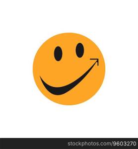 Smile icon emoticon symbol template
